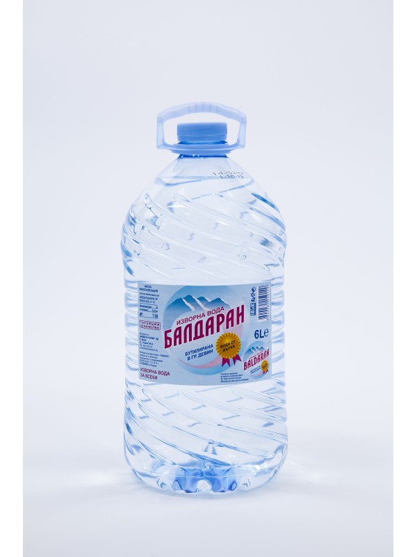 BALDARAN - Apa de izvor plata plata 6 l